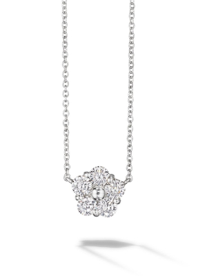 Anzia Flower Diamond Necklace - Xxl