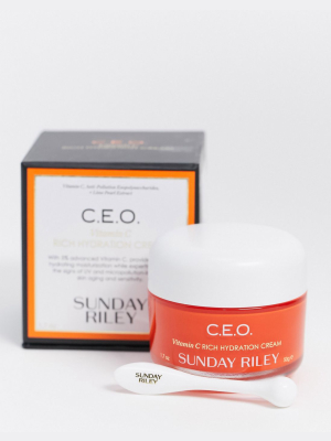 Sunday Riley Ceo Vitamin C Rich Hydration Cream 50g