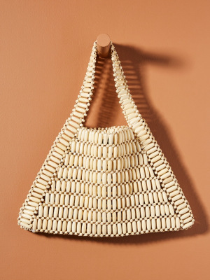 Bamboo Beaded Tote Bag