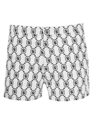 Neil Barrett Logo Motif Swimming Shorts