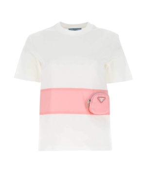 Prada Pouch Band Jersey T-shirt