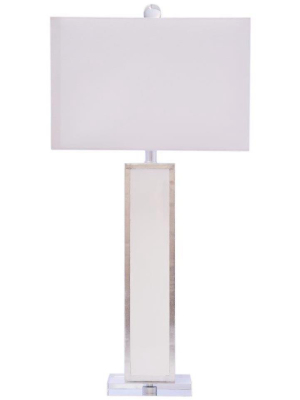 Blair Table Lamp In Silver By Couture Lamps