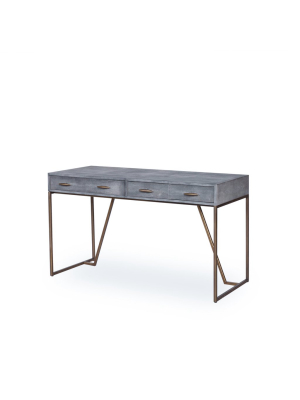 Shagreen Desk In Grey