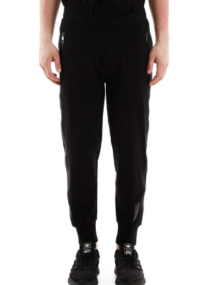 Neil Barrett Zip Pocket Ribbed Panel Jogging Pants