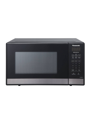 Panasonic .9 Cu Ft Microwave - Black Stainless Steel - Nn-sb438 : Target