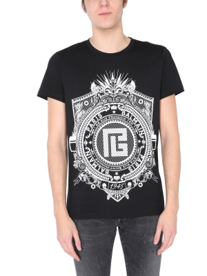 Balmain Logo Crest T-shirt