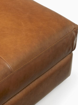 Urban Leather Ottoman