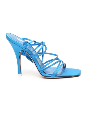 The Attico Lace-up Heeled Sandals