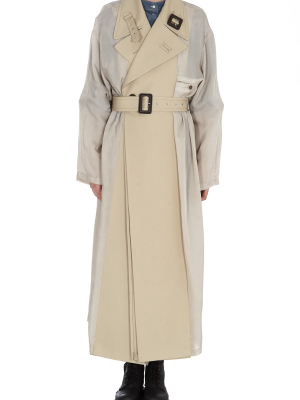 Maison Margiela Panelled Trench Coat