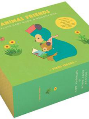 Animal Friends Deluxe Baby Book & Memory Box