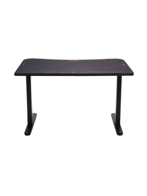 48" Gaming Table Desk With Gaming Mouse Pad Black - Respawn