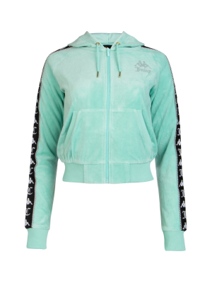 Kappa X Juicy Couture Side Logo Panal Zipped Jacket