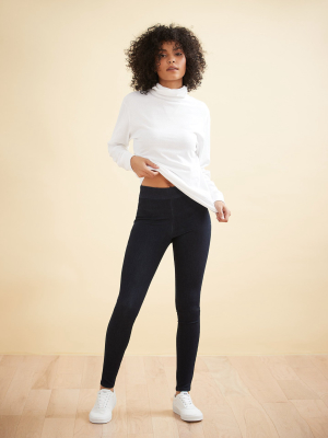 High Rise / Rachel Skinny / Prague Pull-on / 30" Inseam