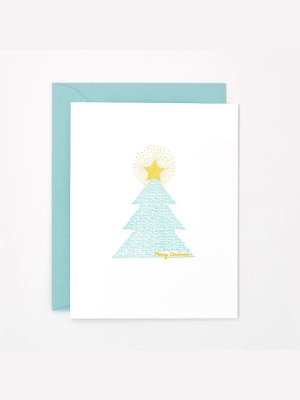 Christmas Tree Card