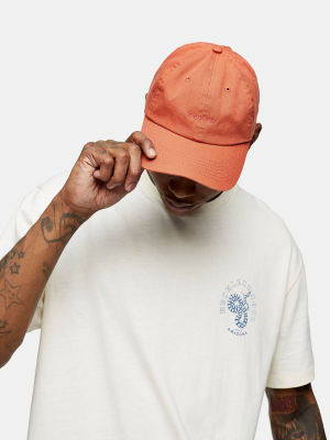 Orange Unstructured Tokyo Cap