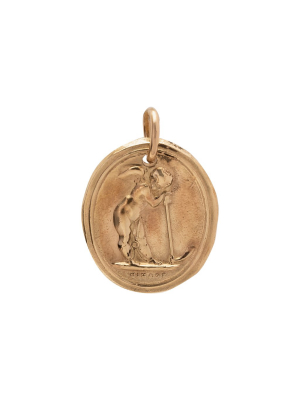 Angel Pendant - Yellow Gold