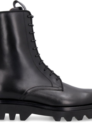 Givenchy Combat Lace-up Boots