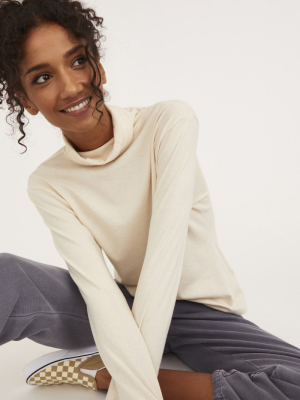 The North Face Woodside Hemp Turtleneck Top