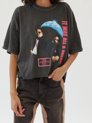 Biggie It Was All A Dream Cropped Tee