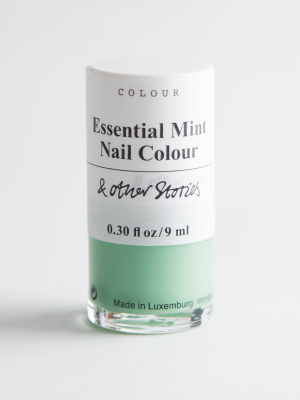 Essential Mint Nail Polish