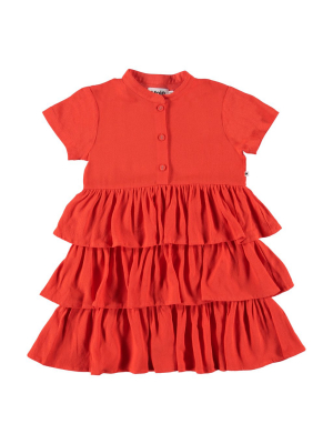 Molo Campell Dress - Cherry Tomato