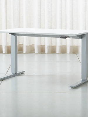 Humanscale ® Float ® Sit/stand 48" White Desk