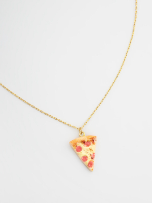 A Pizza My Heart Pendant Necklace