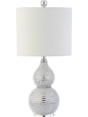 Clara Chrome Table Lamp Silver