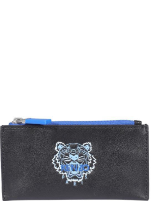 Kenzo Ekusson Tiger Zipped Cardholder