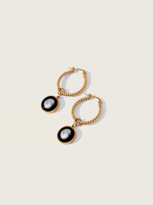 The Carina Hoops In Gold