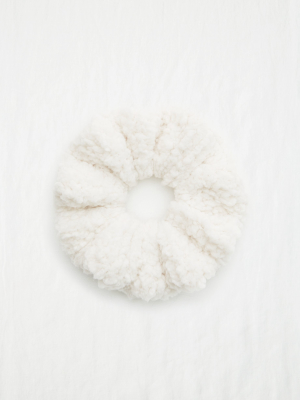 Aerie Sherpa Scrunchie