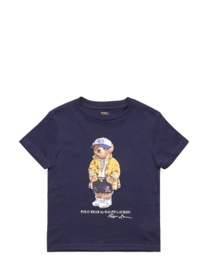 Ralph Lauren Kids Polo Bear Print T-shirt