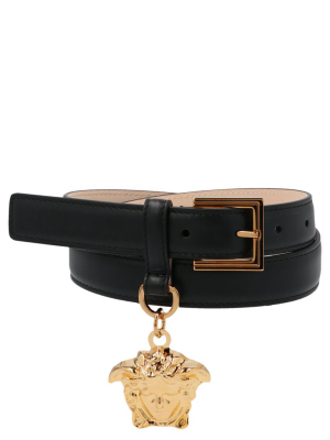 Versace La Medusa Embellished Belt