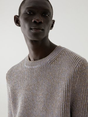 Knitted Recycled Polyester-mix Jumper