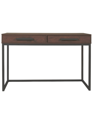 Horatio Home Office Desk Dark Brown - Signature Design By Ashley