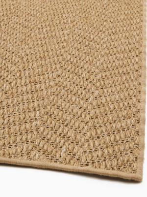 Custom Woven Herringbone Sisal Rug