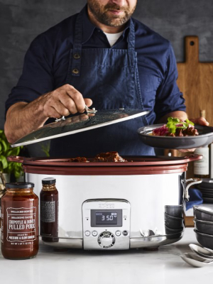 All-clad Gourmet Slow Cooker With All-in-one Browning, 7-qt.