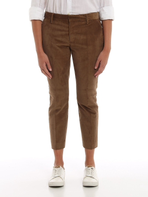 Dsquared2 Corduroy Cropped Pants