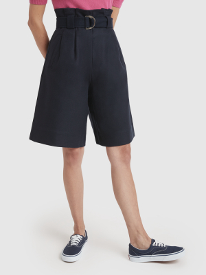 Wool-blend Bermuda Shorts