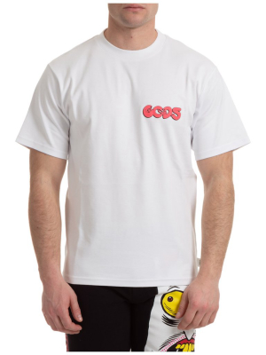 Gcds Rear Graphic Printed T-shirt