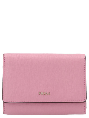 Furla Logo Plaque Compact Wallet