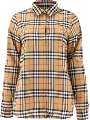 Burberry Check Print Shirt