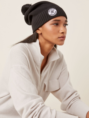 Patch Ii Wool-blend Beanie