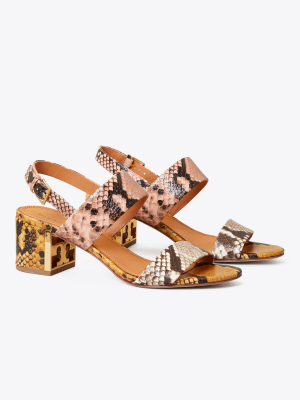 Gigi Embossed Sandal