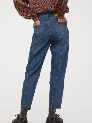 Mom High Ankle Jeans