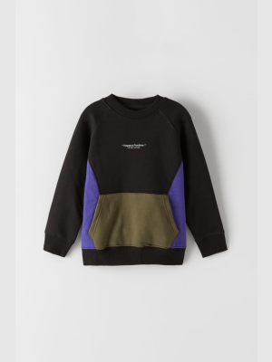 Colorblock Sweatshirt