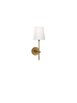 Bryant Sconce W/ White Glass Shade