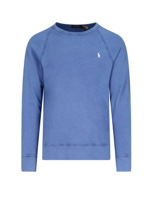 Polo Ralph Lauren Logo Embroidered Crewneck Sweatshirt