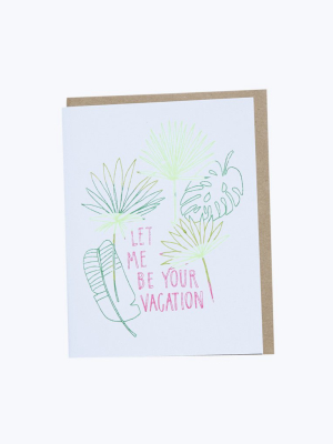 Your Vacation Card