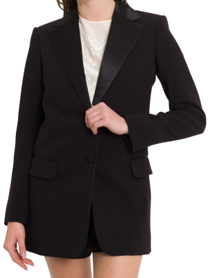 Chloé Single Breasted Tuxedo Blazer